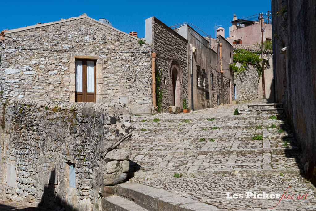 Photographing in Historic Erice, Sicily