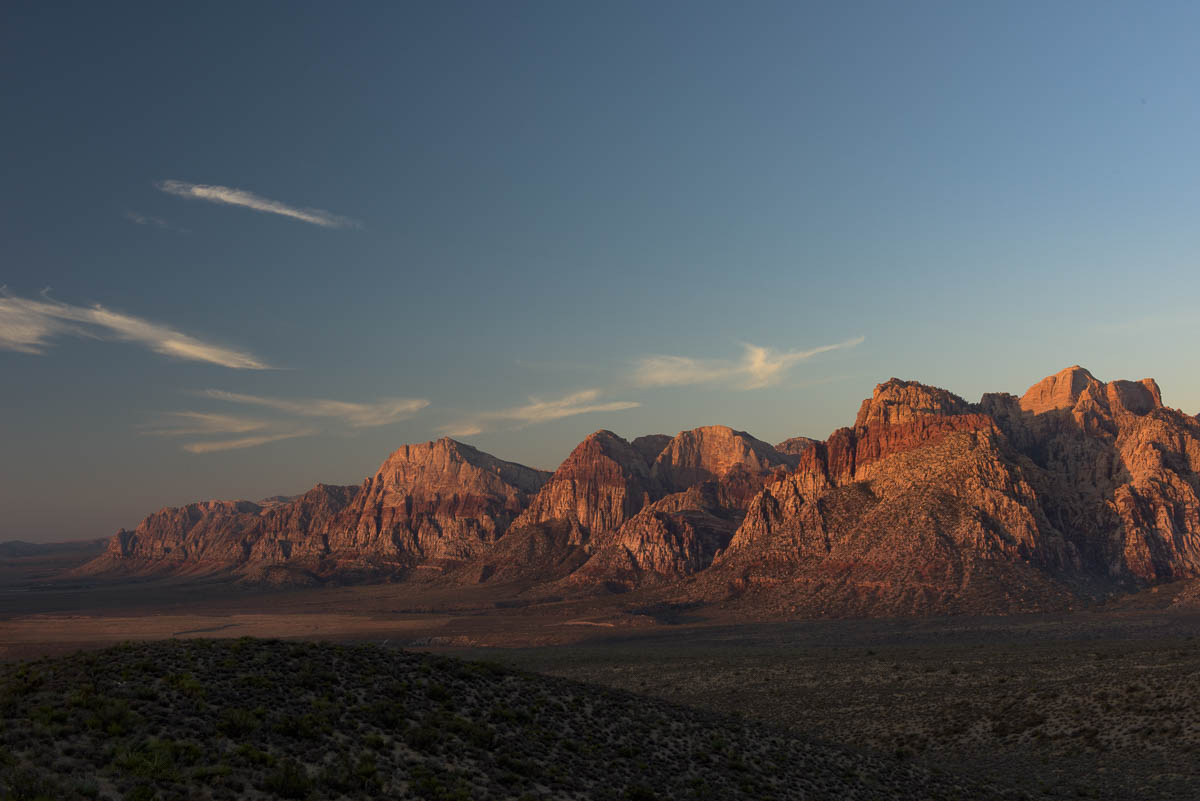 Sunrise at Red Rock Canyon