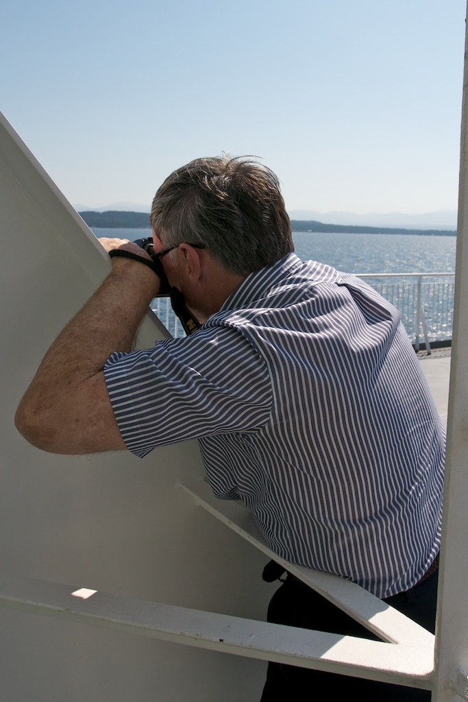 Photographing Onboard Ship